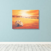 長引く キャンバスプリント (インサイチュ (ウッドフロア))