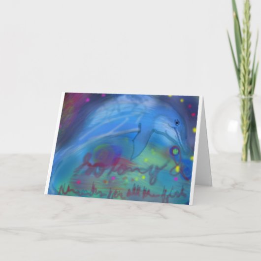 長感謝していい間だ！ サンキューカード (正面)