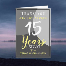 長感謝してい勤職員 カード