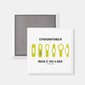 長持ちするように作られた子宮内胞子(細菌学的態度) マグネット (正面/裏面)