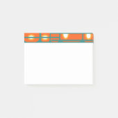 長方形と円のポストイット注記 ポストイット (正面)