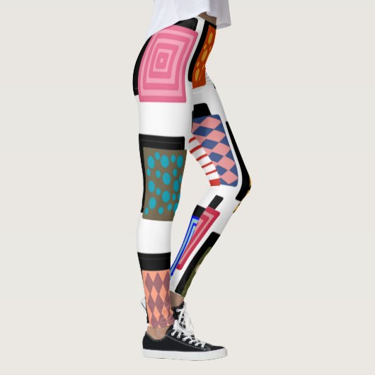 長方形と影 レギンス (右)