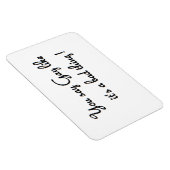 長方形のゲイと言う マグネット (右側)