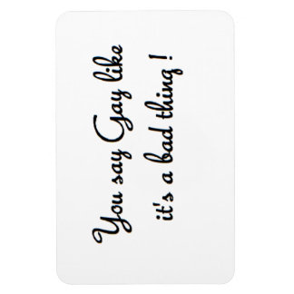 長方形のゲイと言う マグネット