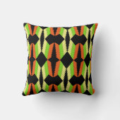 長方形のハロウィンおもしろい | クッション (裏面)