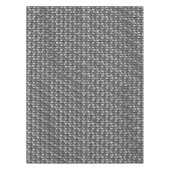 長方形のプレートを彫り込み、汚れ、黒い灰色 テーブルクロス (正面)