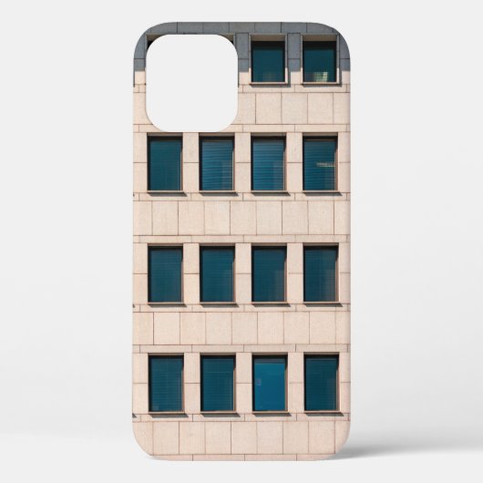 長方形のモダン建物の面 Case-Mate iPhoneケース (裏面)