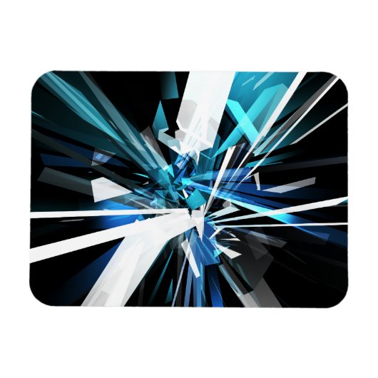 長方形の絡み#2 マグネット (横)