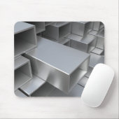 長方形の鋼鉄管 マウスパッド (マウス)