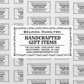 長方形のCrafter製品名と説明 ラベル