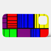 長方形を分割 Case-Mate iPhoneケース (裏面 (横))