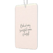 長方形エアーフレッシュナー、パイン カーエアーフレッシュナー (左)