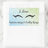 長方形ステッカー、マット、4.5 x 2.7インチ（シートo） 長方形シール (バッグ)