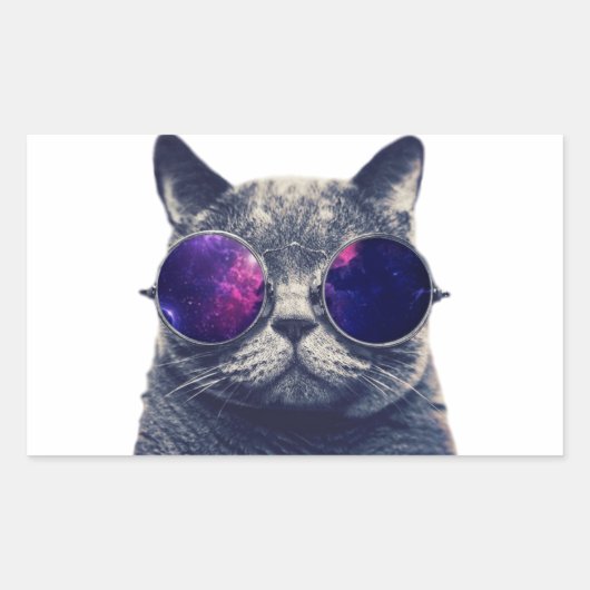 長方形ステッカー、光沢、4.5 x 2.7インチ（4インチ） 長方形シール (正面)