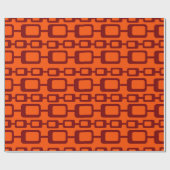 長方形チェーン ラッピングペーパー (フラット)