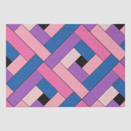 長方形パターン(ver1)と詳細 薄葉紙