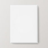 長方形ボタン， 2.5インチx 3.5インチ 缶バッジ (正面)