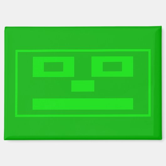 長方形マグネット マグネット (正面)