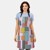 長方形 エプロン (着用した状態)