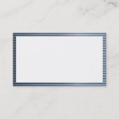 長方形 – クロムチューブ 名刺 (裏面)