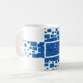 長方形 コーヒーマグカップ (正面左)