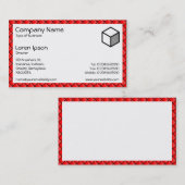 長方形 – ドラゴンはかりで測 名刺 (正面/裏面)