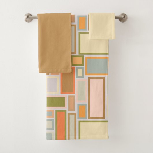 長方形 バスタオルセット (インサイチュ)