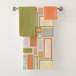 長方形 バスタオルセット