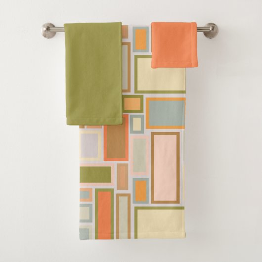 長方形 バスタオルセット (インサイチュ)