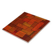 長方形、パッチワークパターン、ドール。キルトの廃棄 タイル (側面)