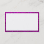 長方形 - パープルアース 名刺 (裏面)