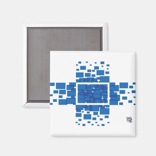 長方形 マグネット (正面/裏面)