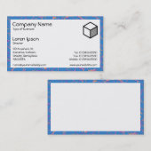 長方形 – 抽象芸術080716(1) 名刺 (正面/裏面)