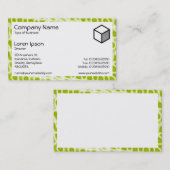 長方形 – 抽象芸術080716(8) 名刺 (正面/裏面)