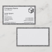 長方形 – Lite Granite 名刺 (正面/裏面)