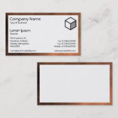 長方形 – Martian Dust Storm 名刺 (正面/裏面)