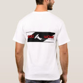 長方形RedWake Tシャツ (裏面)