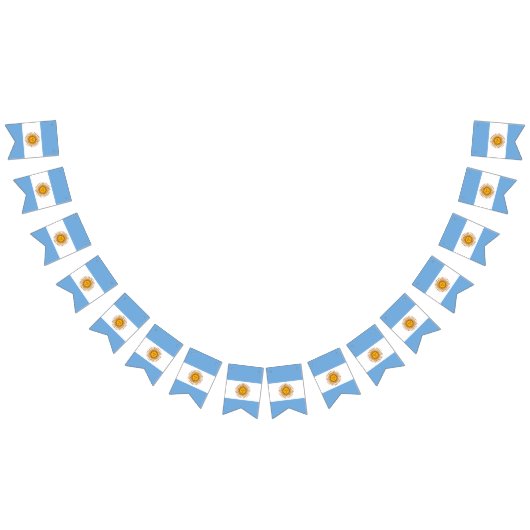 長旗: アルゼンチンの旗 バンティングフラッグ (全)