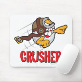 長時間のドライブWinnのための粉砕機の漫画のゴルフ・ボール マウスパッド (マウス)