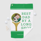 長最高の射写真ゴルフティー名によるパパ ゴルフタオル (インサイチュ)