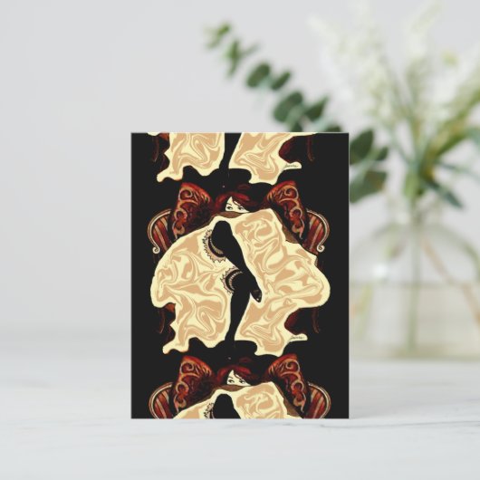 長朝ナイトクラブはがき ポストカード (スタンド正面)