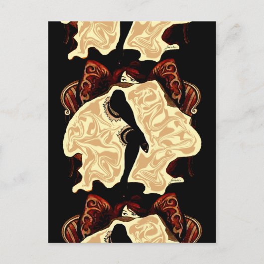 長朝ナイトクラブはがき ポストカード (正面)