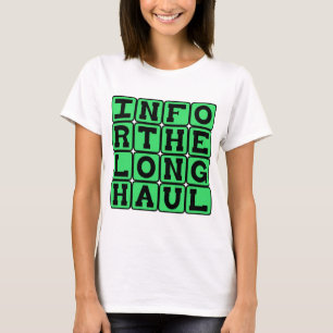 長期にわたってコミット Tシャツ