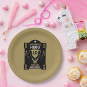 長期勤続10年 ペーパープレート (パーティー)