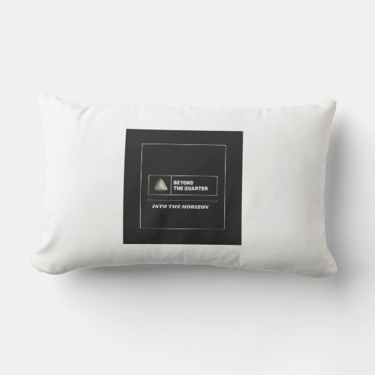 長期投資家 - 四半期を超えて design ランバークッション (正面)