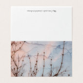 長枝シルエットカード (外部フラット)