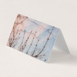 長枝シルエットカード