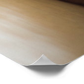 長椅子に横たわる子猫 ポスター (角)