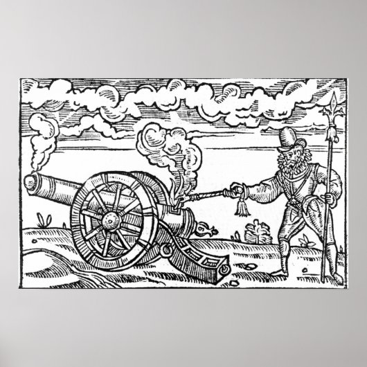 長槍兵照明大砲 ポスター (正面)