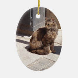 長毛ペルシャ猫ペトラ セラミックオーナメント